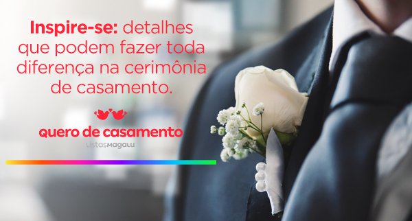 Até o último detalhe! Casamento com muita personalidade