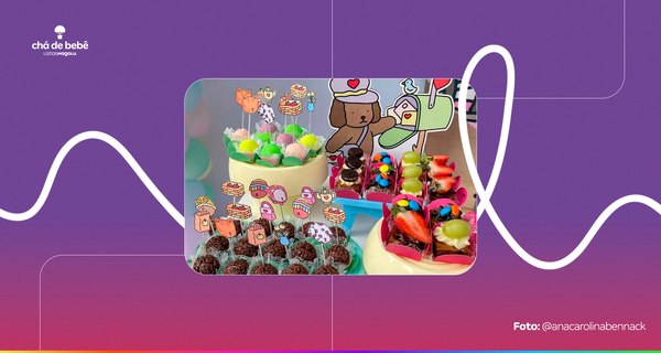 Chá de Bebê com tema Bobbie Goods: criatividade e fofura na mesma festa