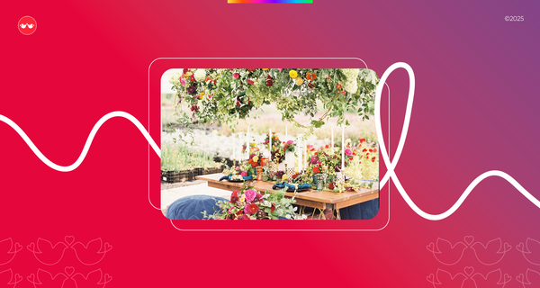 O amor está no ar! Ideias para instalação de flores suspensas para o casamento