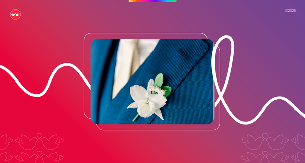 Boutonnière: o que é, significado e dicas para escolher a flor do noivo